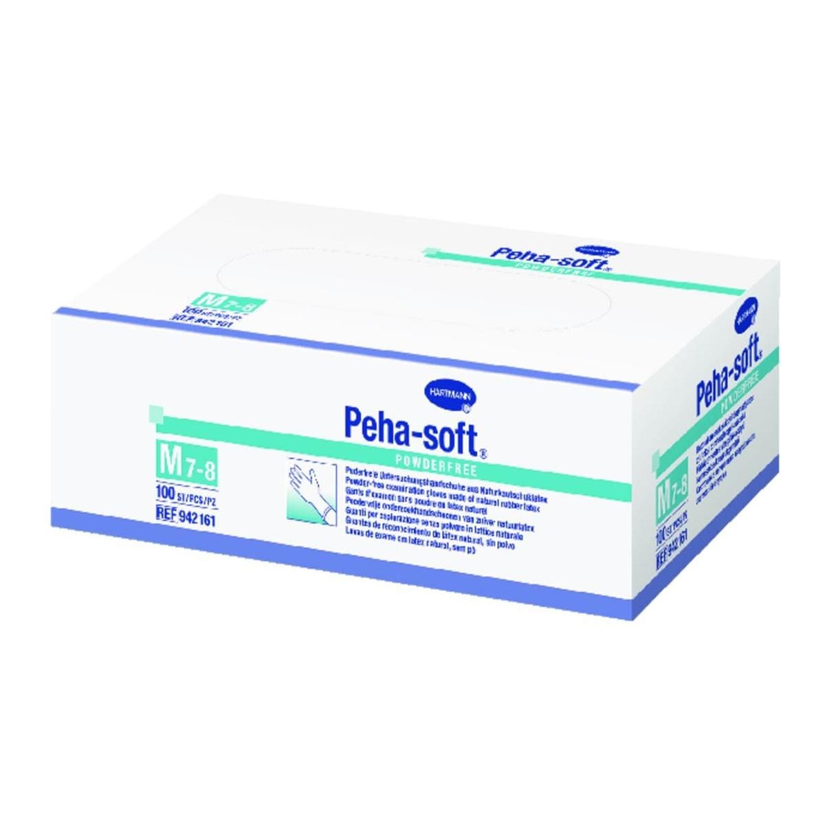 Gants Pehasoft sans poudre HARTMANN - Taille M - Bote de 100