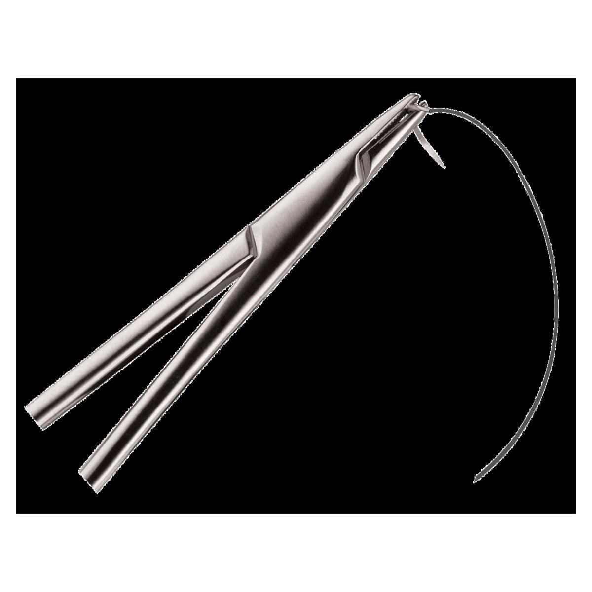 Suture Perma-Sharp Soie HU-FRIEDY - 18,7mm - 3/0 - Bote de 12