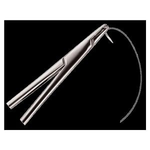 Suture Perma-Sharp Soie HU-FRIEDY - 18,7mm - 3/0 - Bote de 12