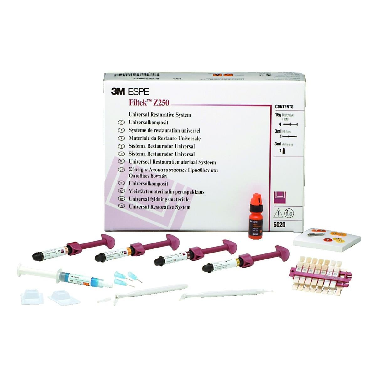 Filtek Z250 3M - C2 - Unidoses de 0,2g - Bote de 20