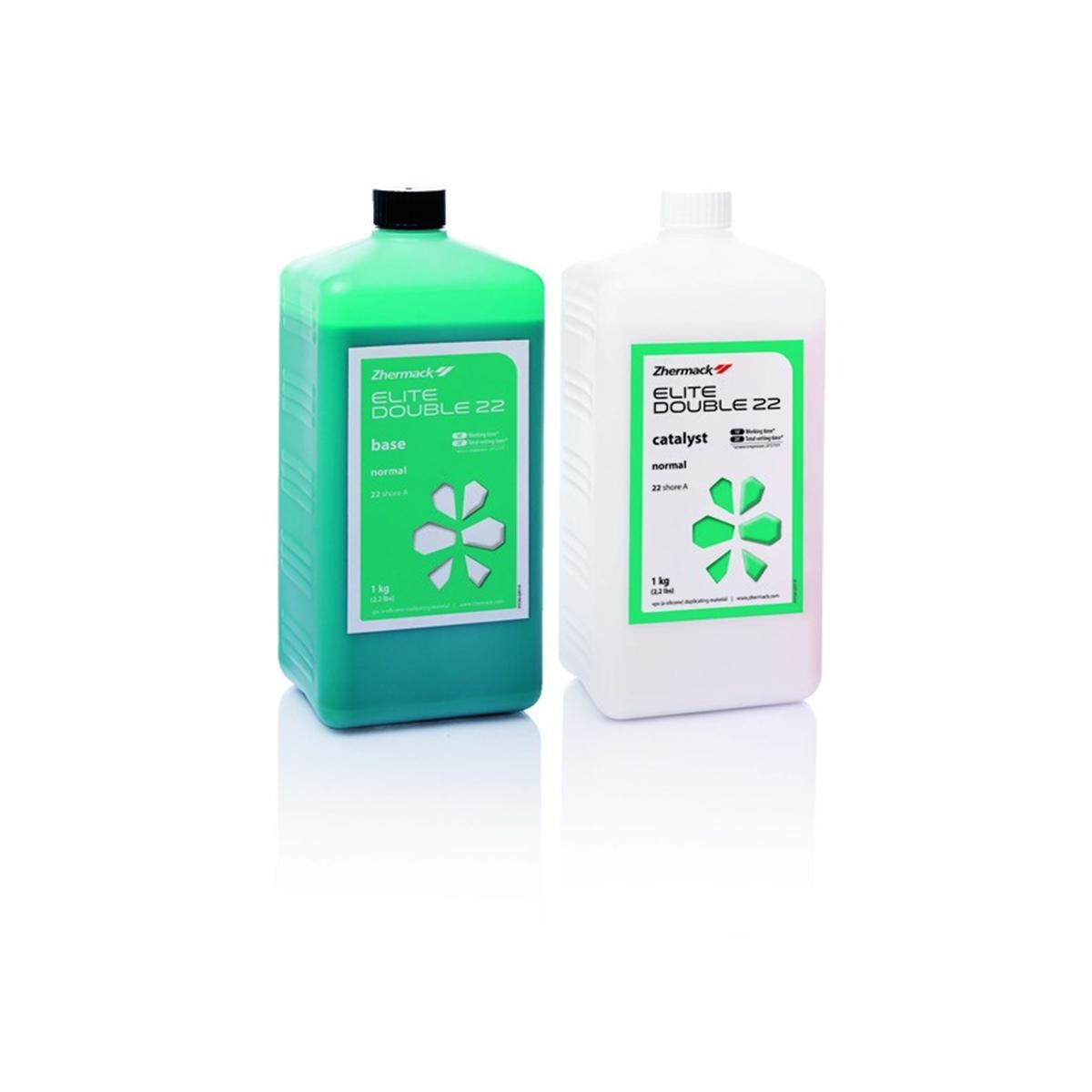 Elite Double 22 ZHERMACK - Normal - Vert Clair - 2 x 1 kg (base + catalyseur)
