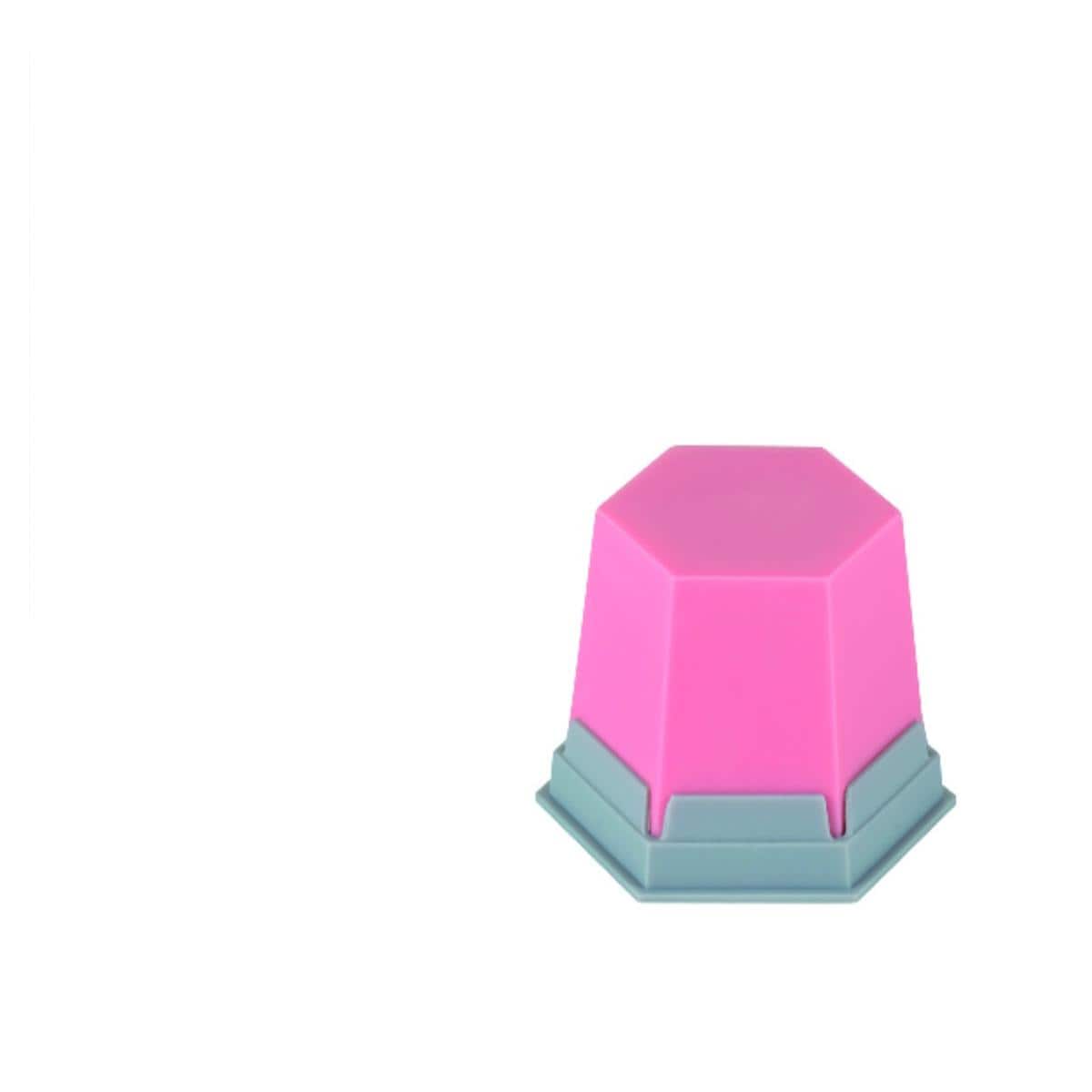 GEO Cire de dpouille ou blocage RENFERT - Rose opaque - Le bloc de 75 g