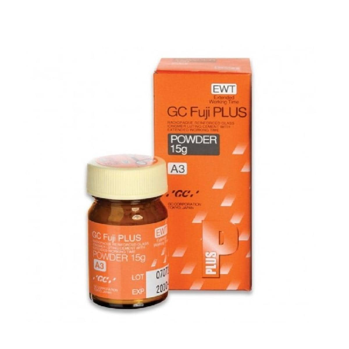 Fuji Plus GC - Poudre Transparente - Flacon de 15g