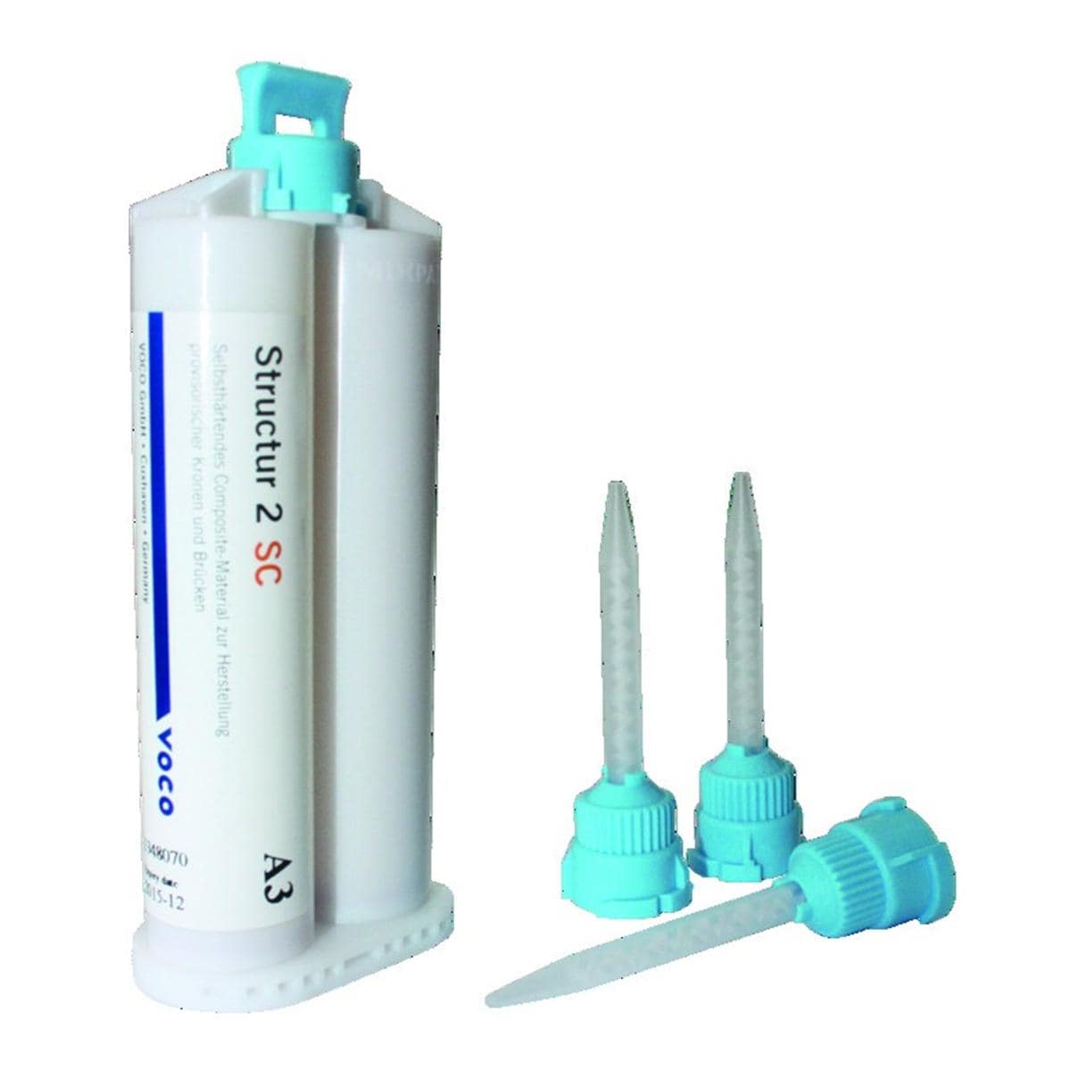 Structur 2 Sc VOCO - Cartouche 76 g + Embouts - Rassort A3