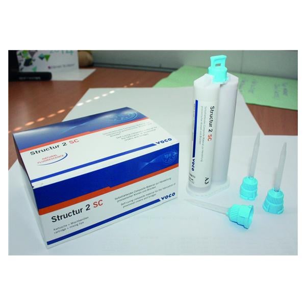 Structur 2 Sc VOCO - Cartouche 76 g + Embouts - Rassort A3