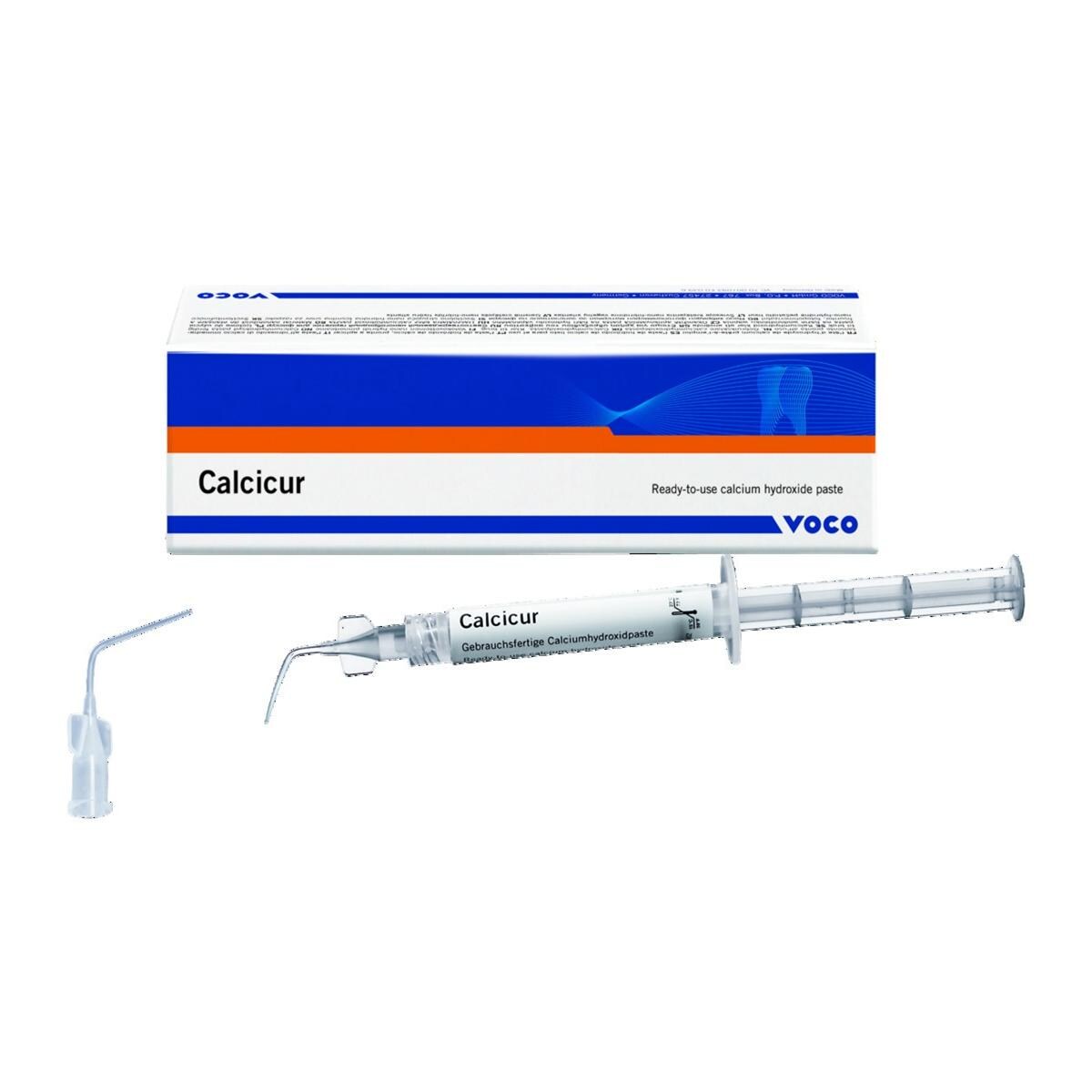 Calcicur VOCO - Seringue de 2 ml avec embouts