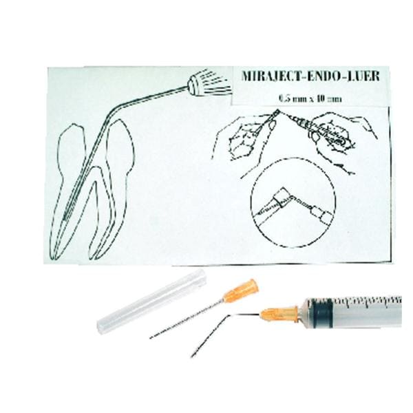 Miraject Endo Luer striles HAGER & WERKEN - Lot de 100