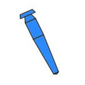 Tenons Empreinte Retentifs STABYL - Bleus - X2 - Ret 10.5 - par 12