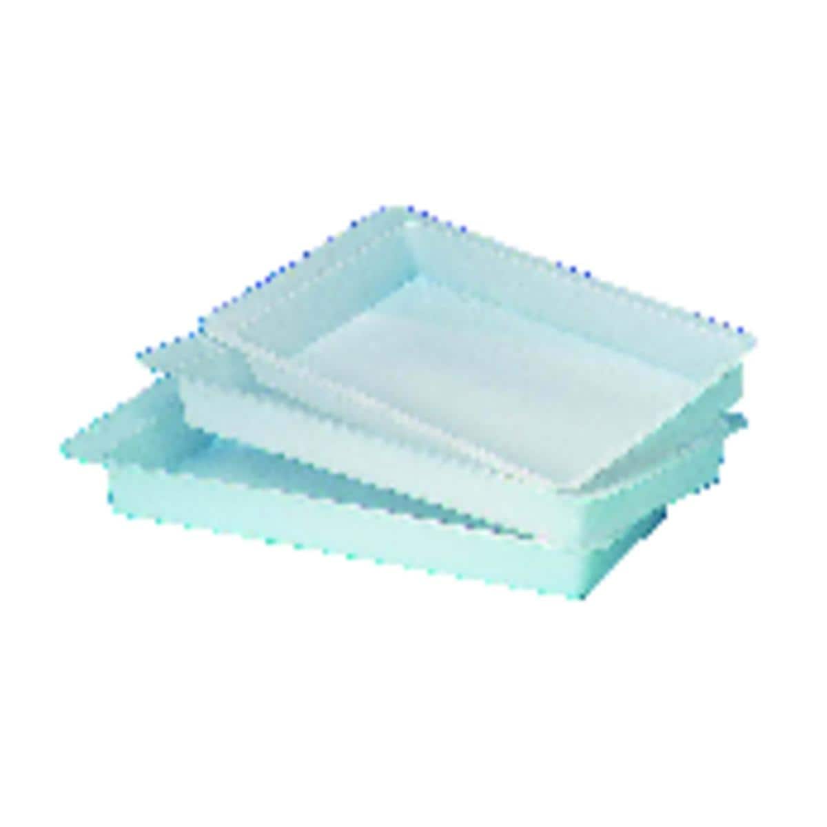 Plateaux jetables non compartiments - Simples granuleux 20x10 - Lot de 400