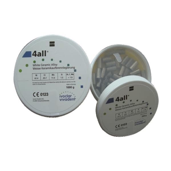 Alliage 4all Ni-Cr (61.4% & 25.7%) IVOCLAR 1 kg