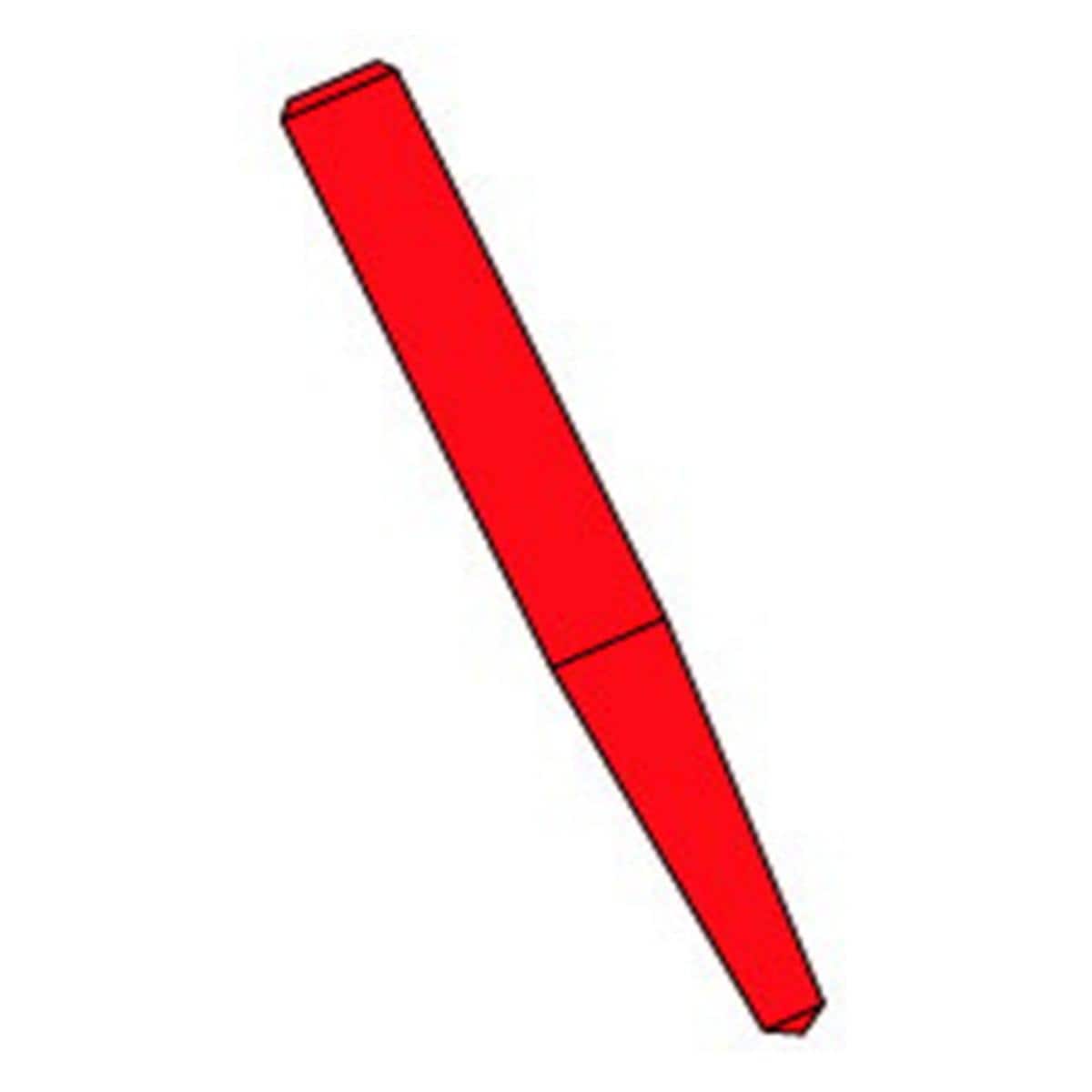 Foret CA Inoxydable STABYL - Rouge - pour tenons - n3
