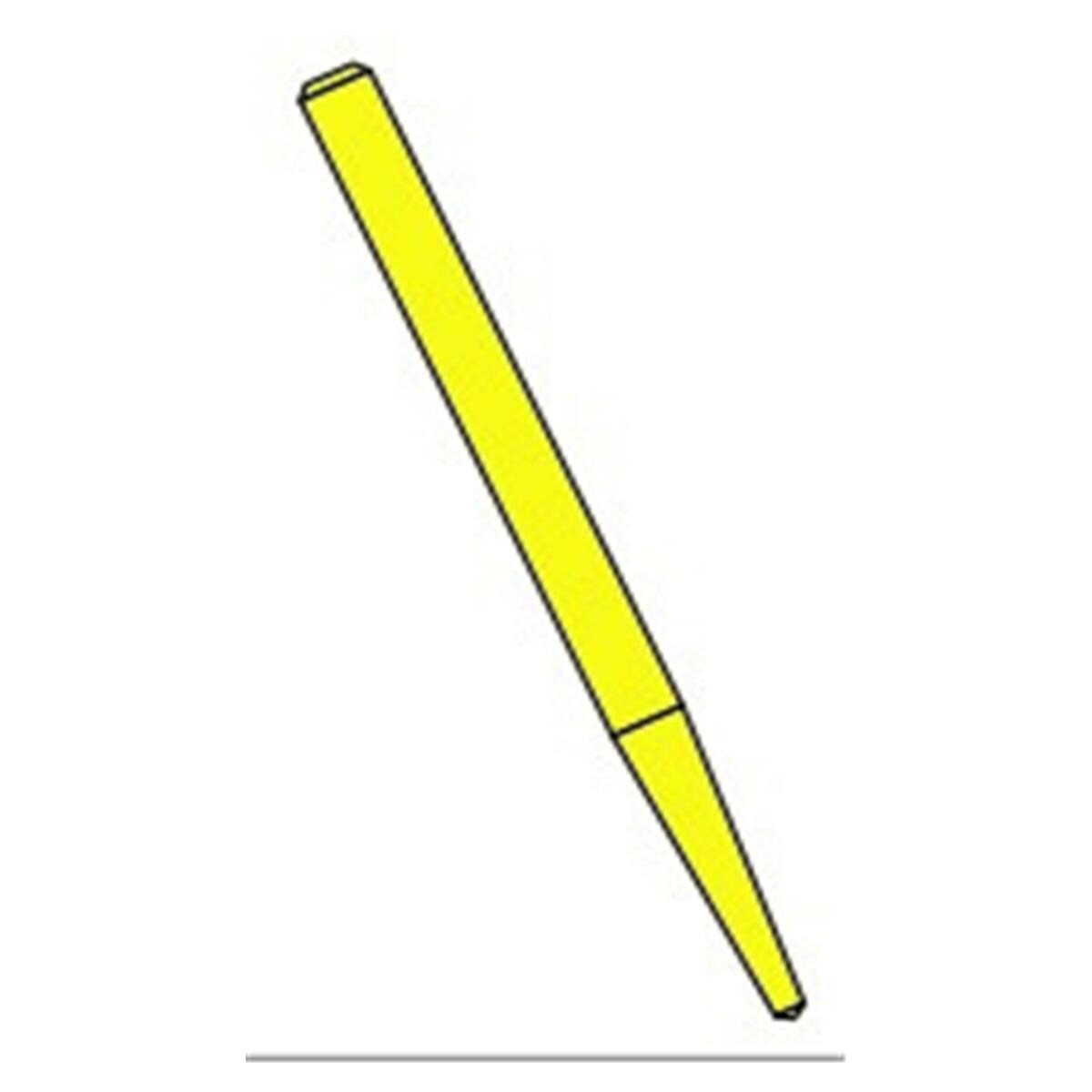 Tenons Cylindro-Coniques Empreintes STABYL - Jaunes - X1E - par 12
