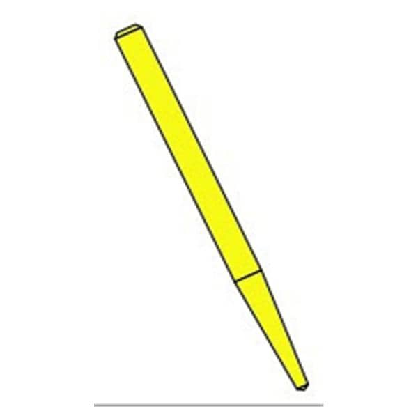 Tenons Cylindro-Coniques Empreintes STABYL - Jaunes - X1E - par 12