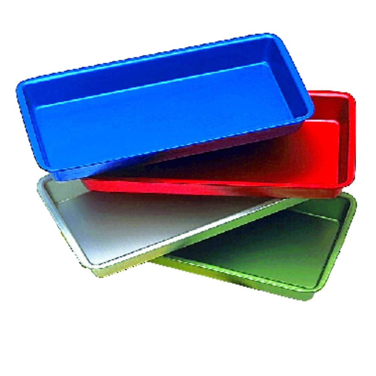 Plateau Aluminium NICHROMINOX - Rouge - 20x10cm