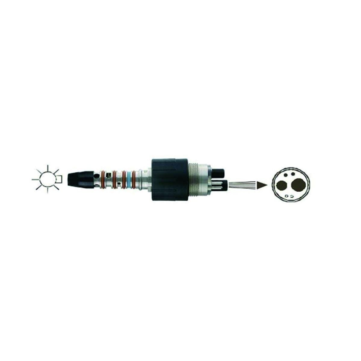 Raccord pour turbine Sirona BA INTERNATIONAL