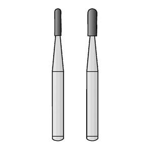 Fraise pour amalgames DENTSPLY SIRONA - Cyl. bout rond FG 158 010 - Bote de 5