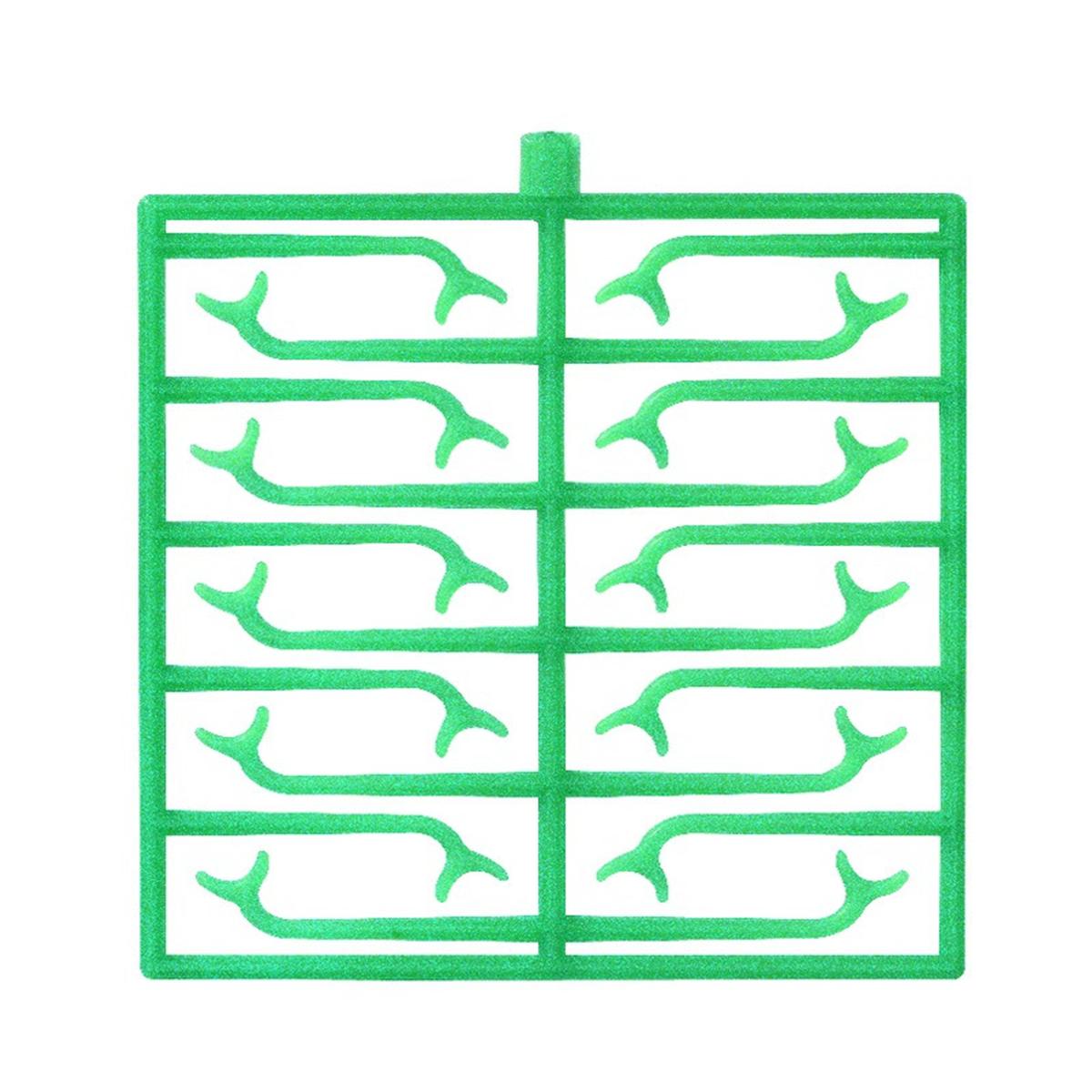 GEO Crochets en cire RENFERT - La bote de 10 plaques - Crochets Bonyard - Adhsif
