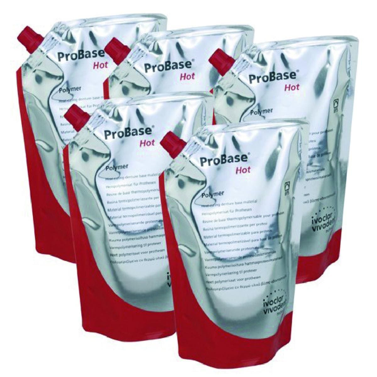 Probase Hot IVOCLAR - La poudre de 5 x 500 g - Clear