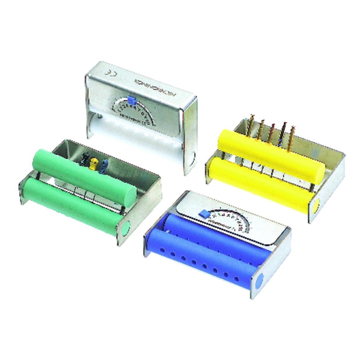 Barrettes Endo Avec Strimtre NICROMINOX - bleue - 8 perfos