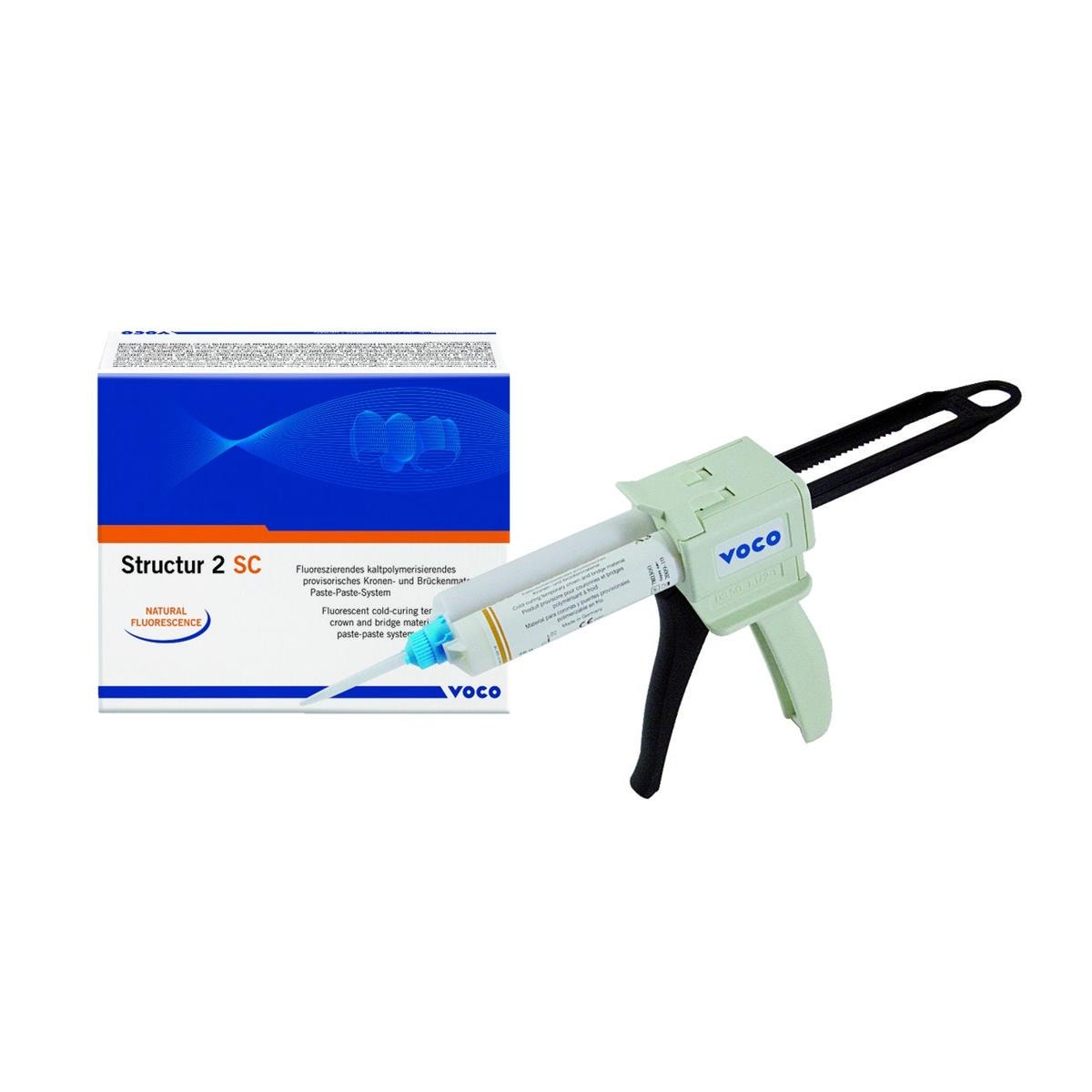 Structur 2 Sc VOCO - Cartouche 76 g + Embouts - Rassort A1