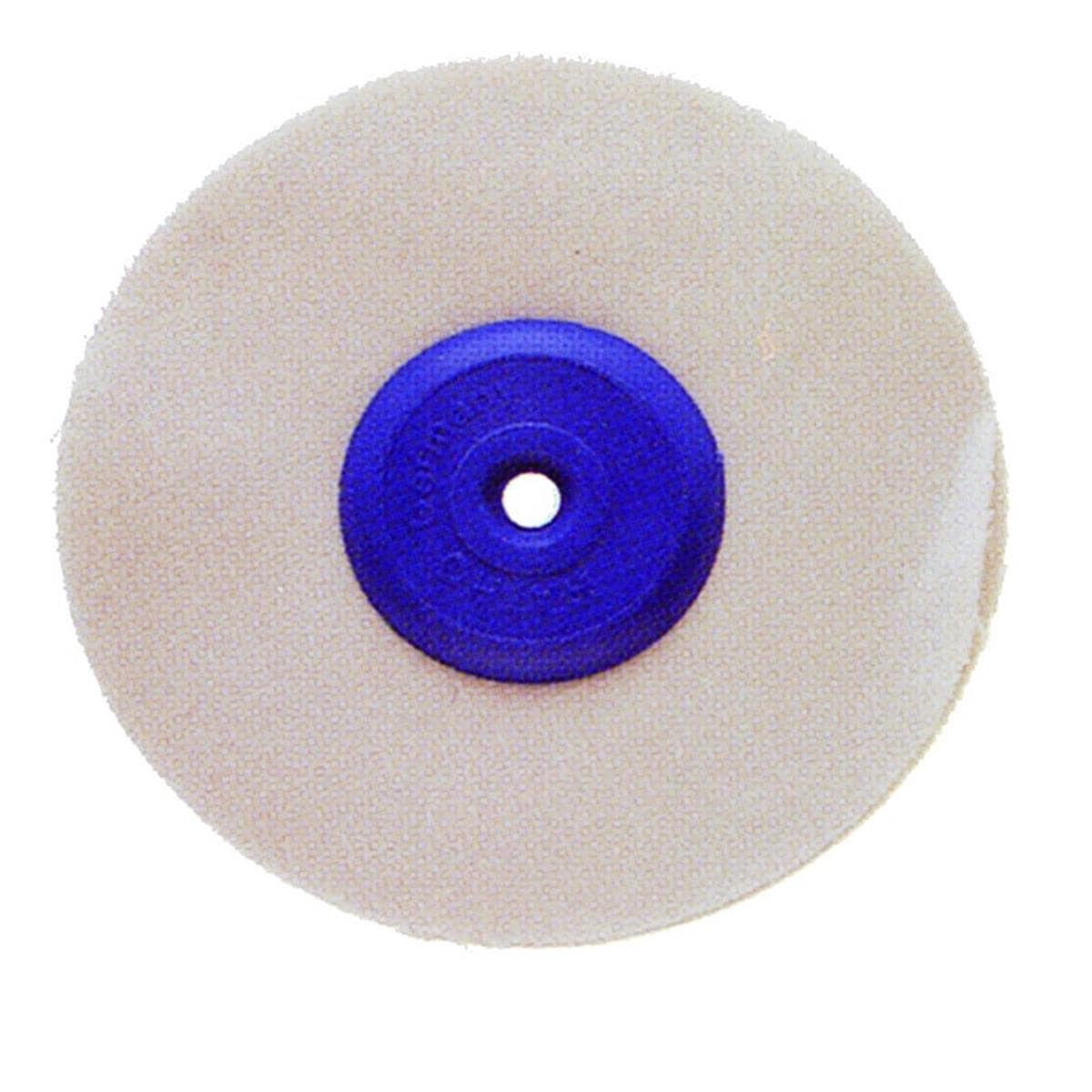 Disque de polissage HATHO - Mousseline blanche - La pice