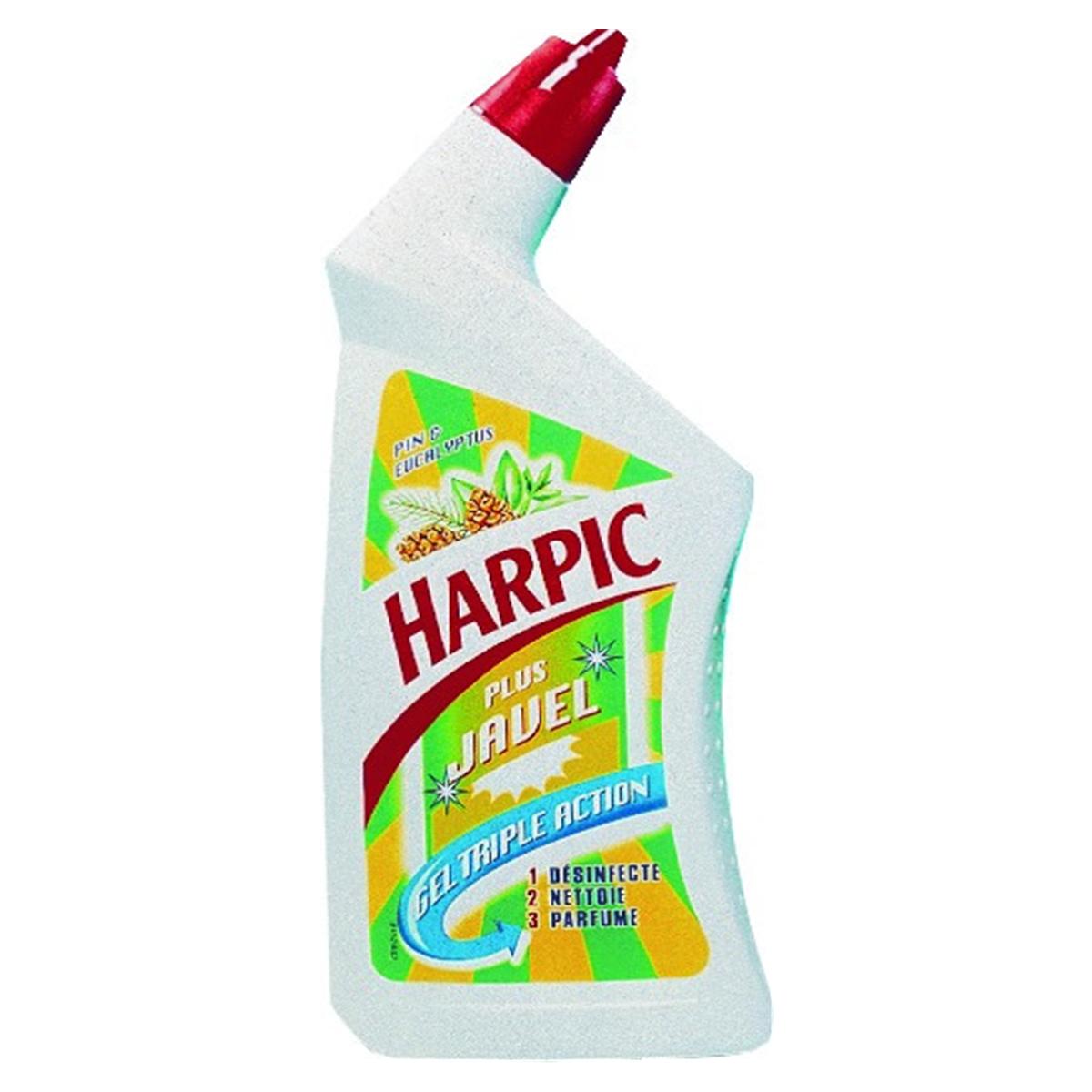 Gel WC Javelis HARPIC - Le flacon de 750 ml