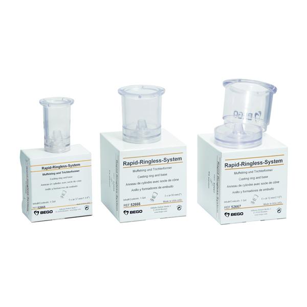 Systme Rapid Ringless BEGO - Le cylindre + base avec cne - Taille 6