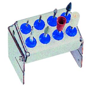 Porte-fraises Plug'in NICRHOMINOX - 8 perforations - Bleu