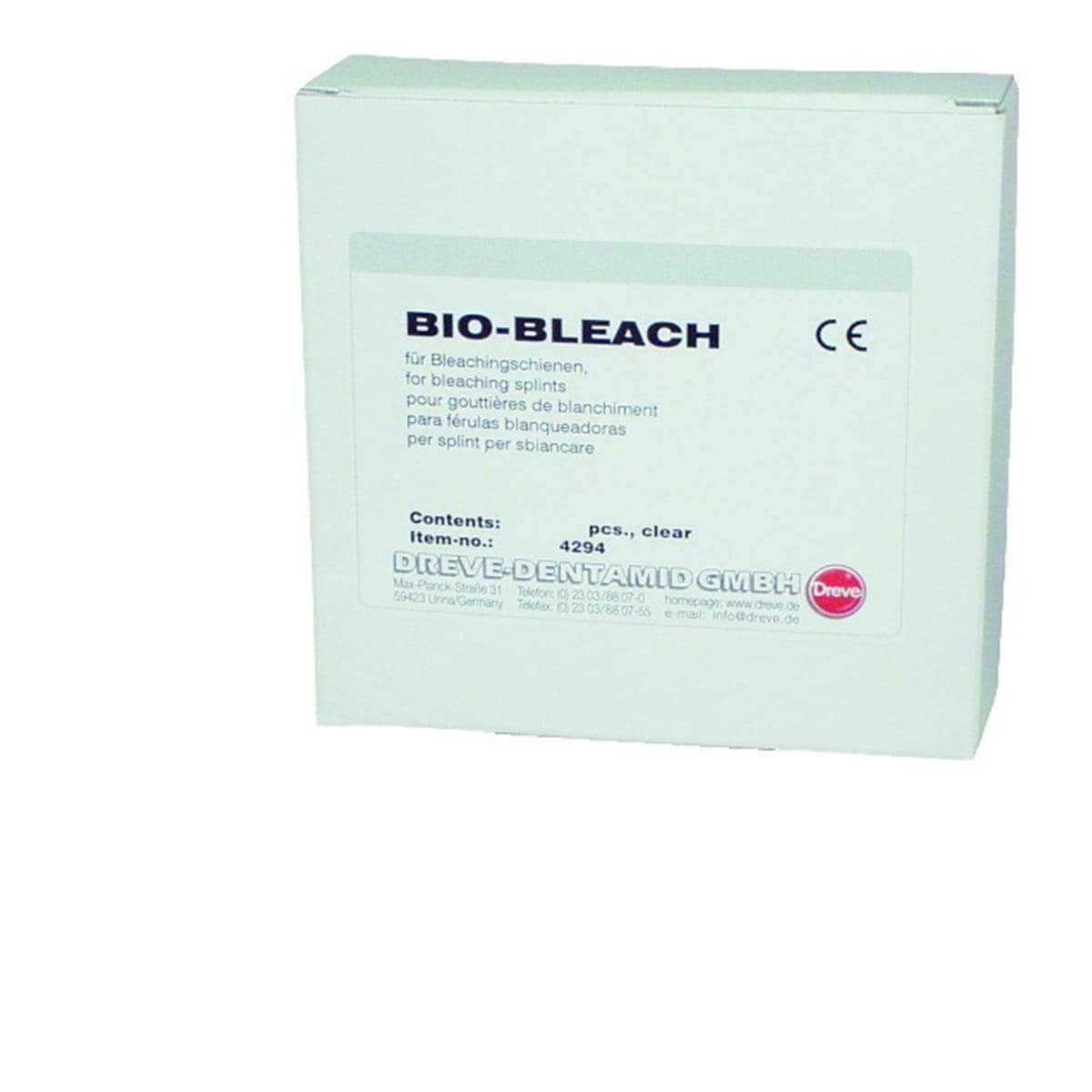 Bio-Bleach Soft DREVE - La bote de 20 - Carres - Transparent - ep. 1 mm - diam 125