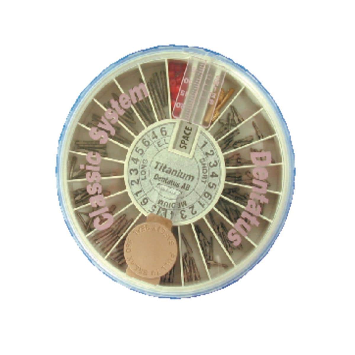 Tenons titane Surtex TST DENTATUS - S2 - Bote de 15