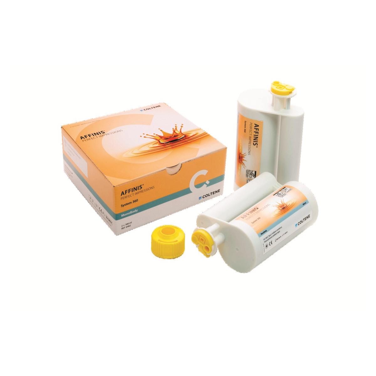 Affinis System 360 COLTENE - Monobody - Cartouche de 380ml - Bote de 2 avec 1 bague