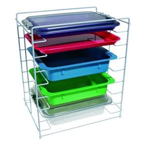 Rack pour tubs et trays ZIRC - Blanc
