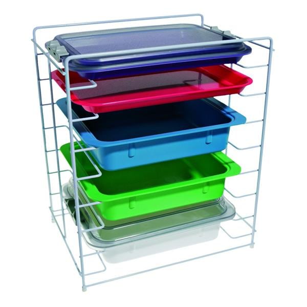 Rack pour tubs et trays ZIRC - Blanc