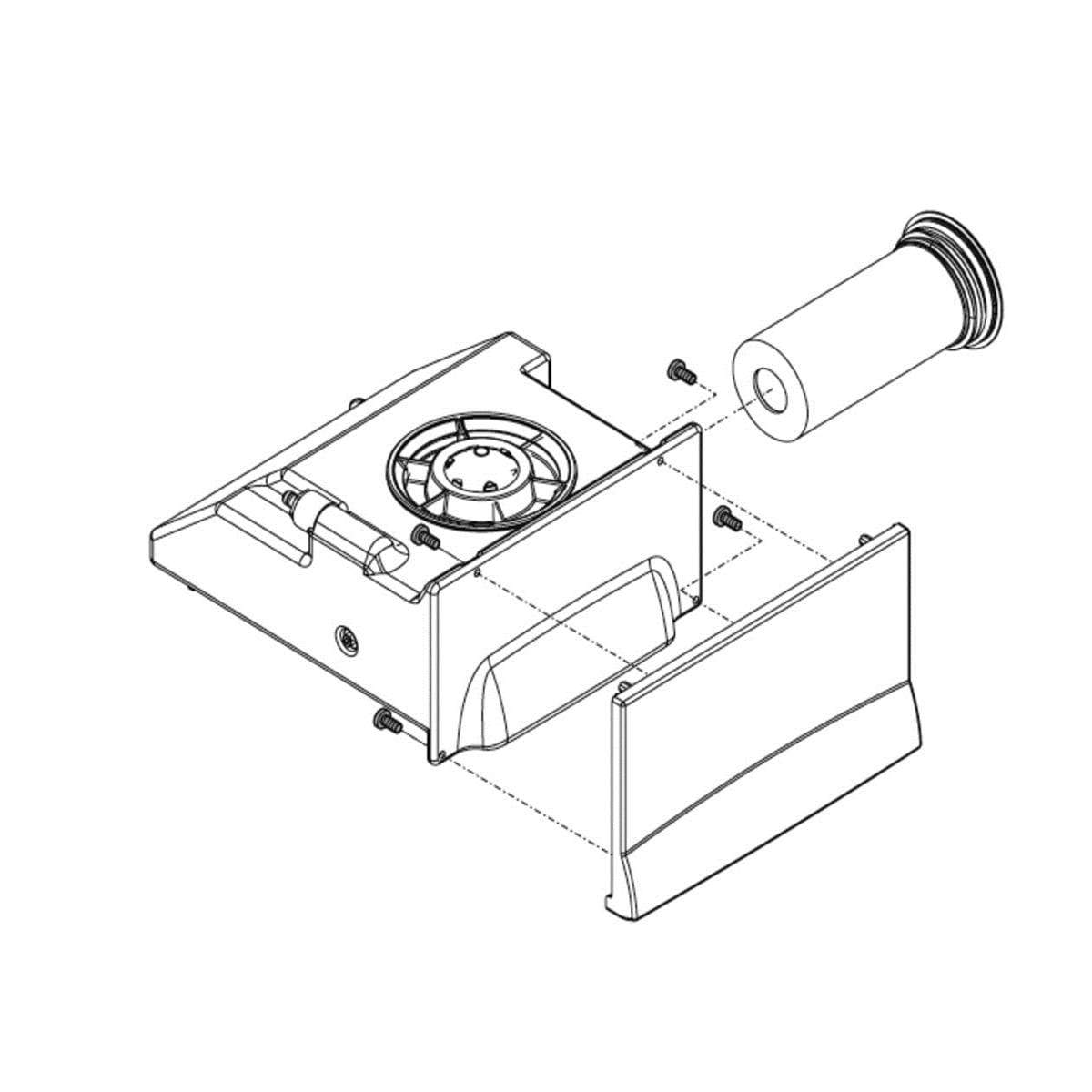 Filtre DENTSPLY SIRONA pour rservoir Cerec installation latrale