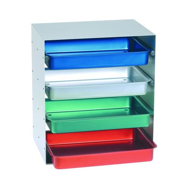 Tub Aluminium NICHROMINOX - 33.5 x 23.5 x 5.2cm - Rouge