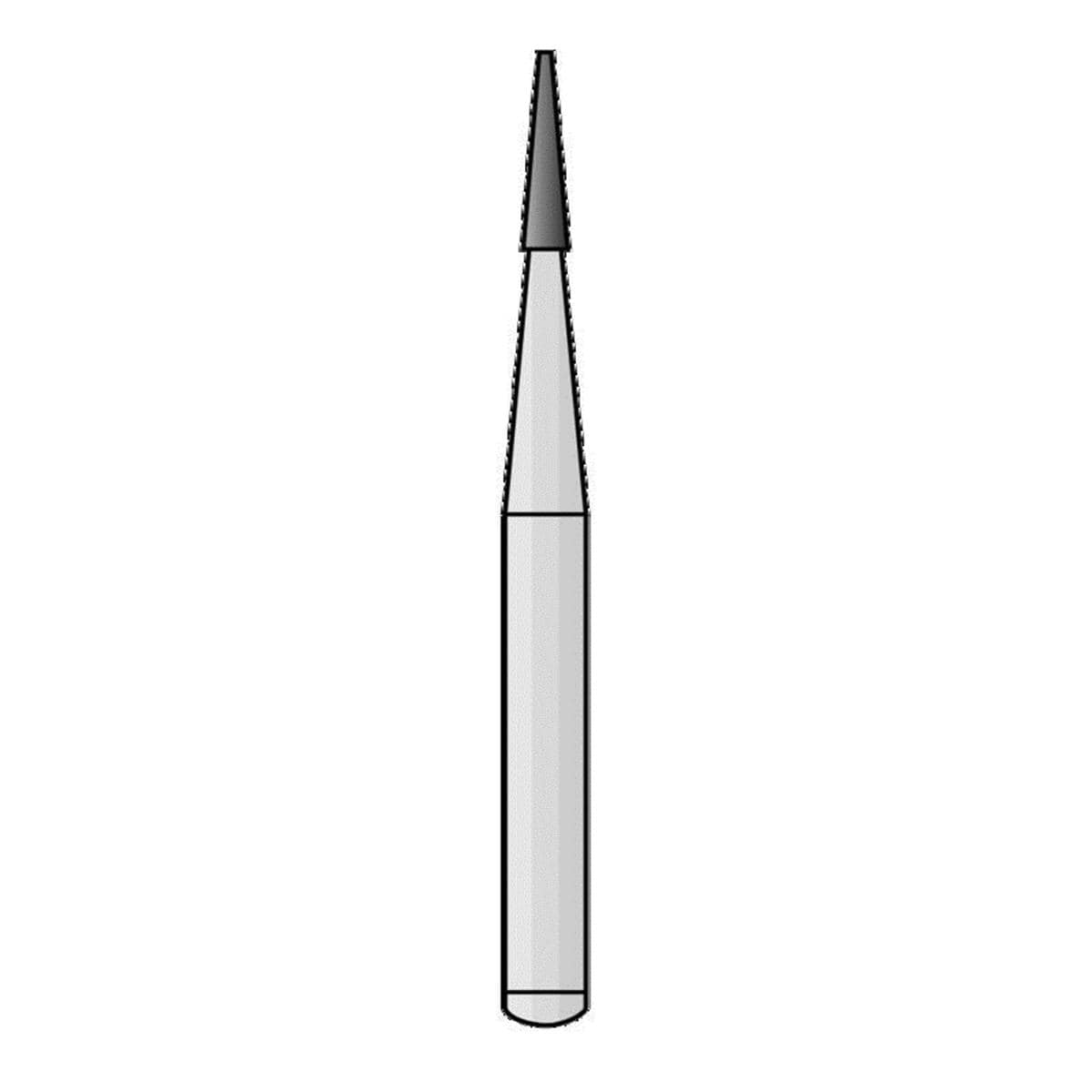 Fraises de finition DENTSPLY SIRONA - Denture axiale cn. FG 510 010 - Bote de 5