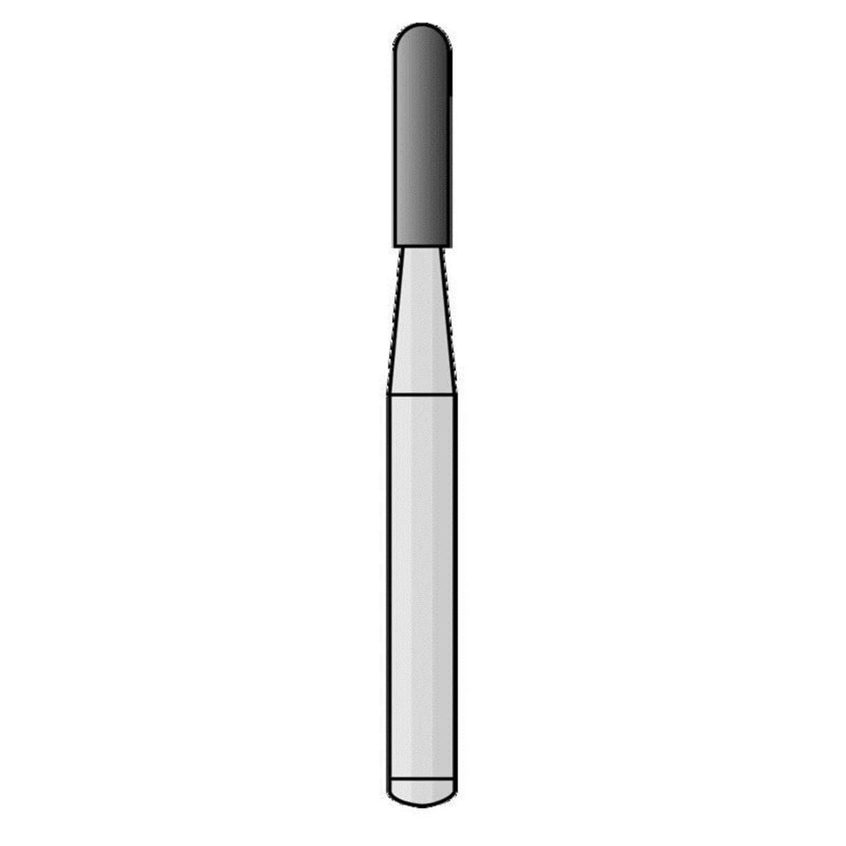 Fraises de finition DENTSPLY SIRONA - Cyl.  chanfrein FG 528 014 - Bote de 5