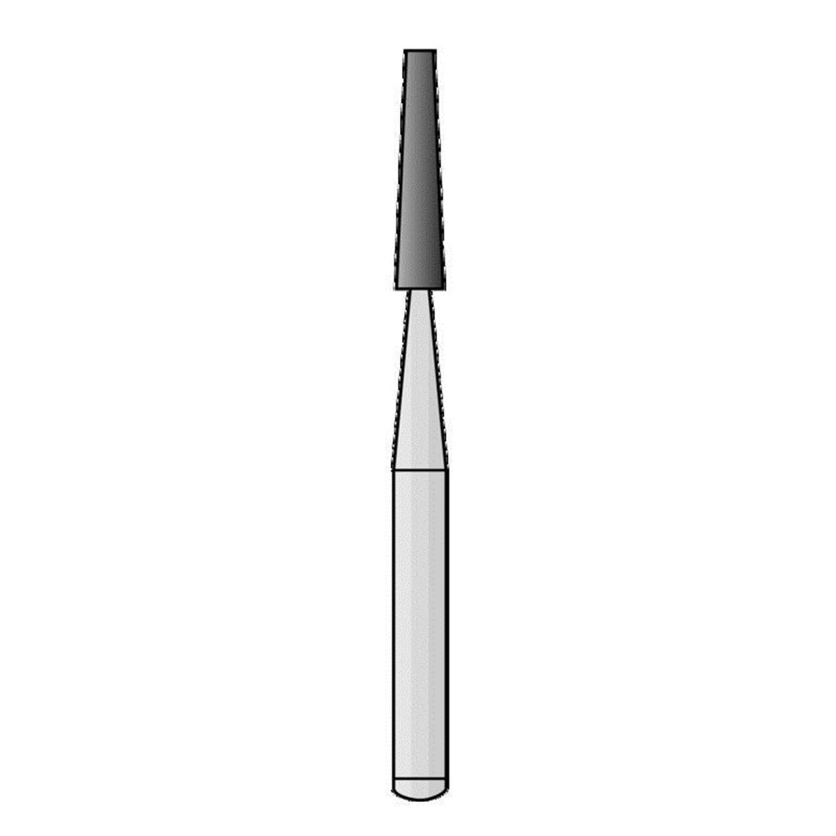 Fraises de finition DENTSPLY SIRONA - Epaulement cne plat FG 511 016 - Bote de 5
