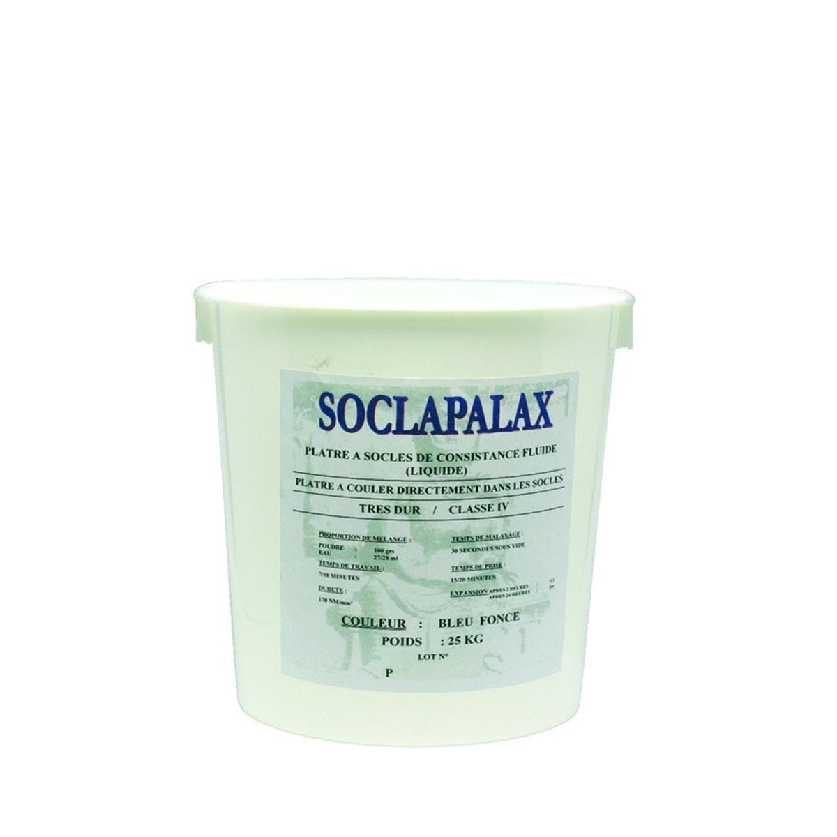 Pltre Soclapalax ART DENTAIRE EUROPEEN - Bleu - Le seau de 25 kg