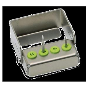 Porte-fraises Plug'in NICRHOMINOX - 4 perforations - Vert