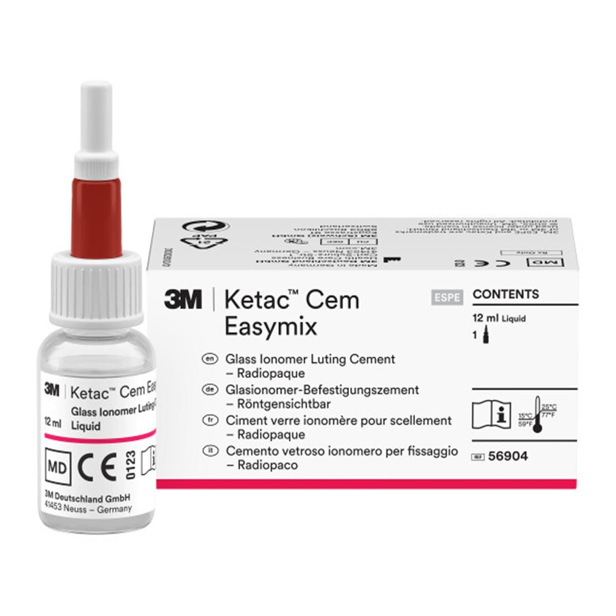 Ketac Cem Easymix 3M - Liquide - Flacon de 12ml