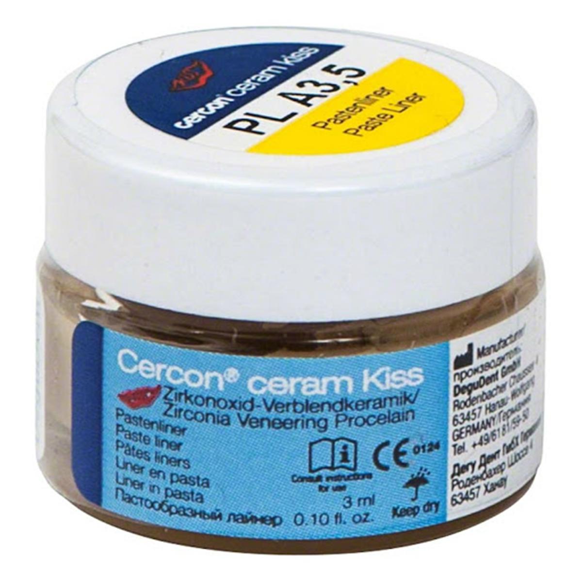 Cercon Ceram Kiss DENTSPLY SIRONA - Opaque pte - PLA3,5 - Le pot de 3 ml