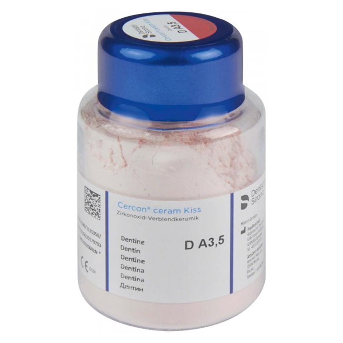Cercon Ceram Kiss DENTSPLY SIRONA - Dentine - A3,5 - Le pot de 75 g