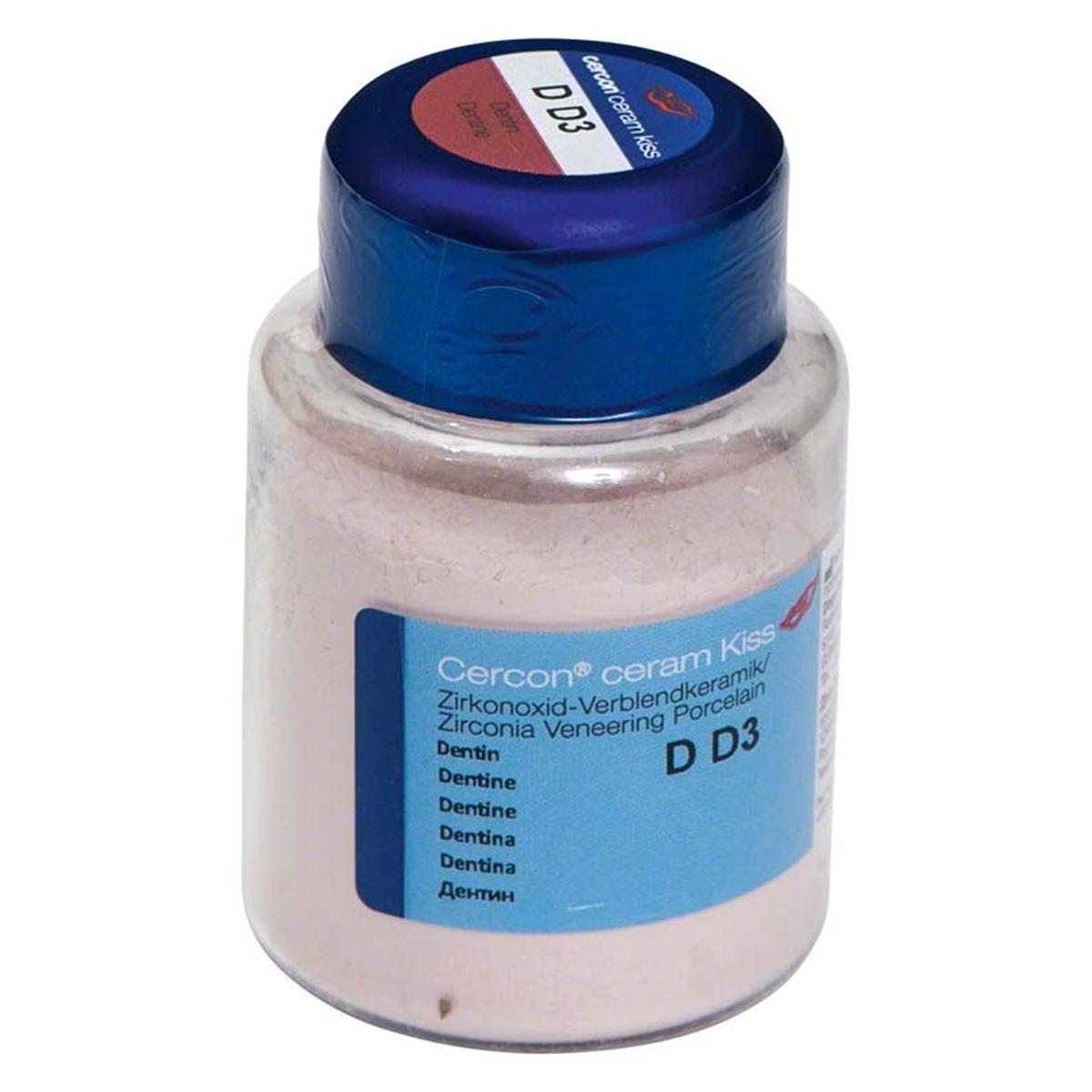 Cercon Ceram Kiss DENTSPLY SIRONA - Dentine - D3 - Le pot de 75 g