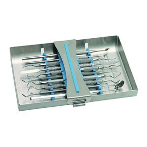 Ergo-Clip NICHROMINOX - 3 Instruments - Silicone Bleu