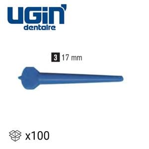 Pivots Pincast UGIN &#39;DENTAIRE - Le sachet de 100 - N3 - p. 2 L = 16