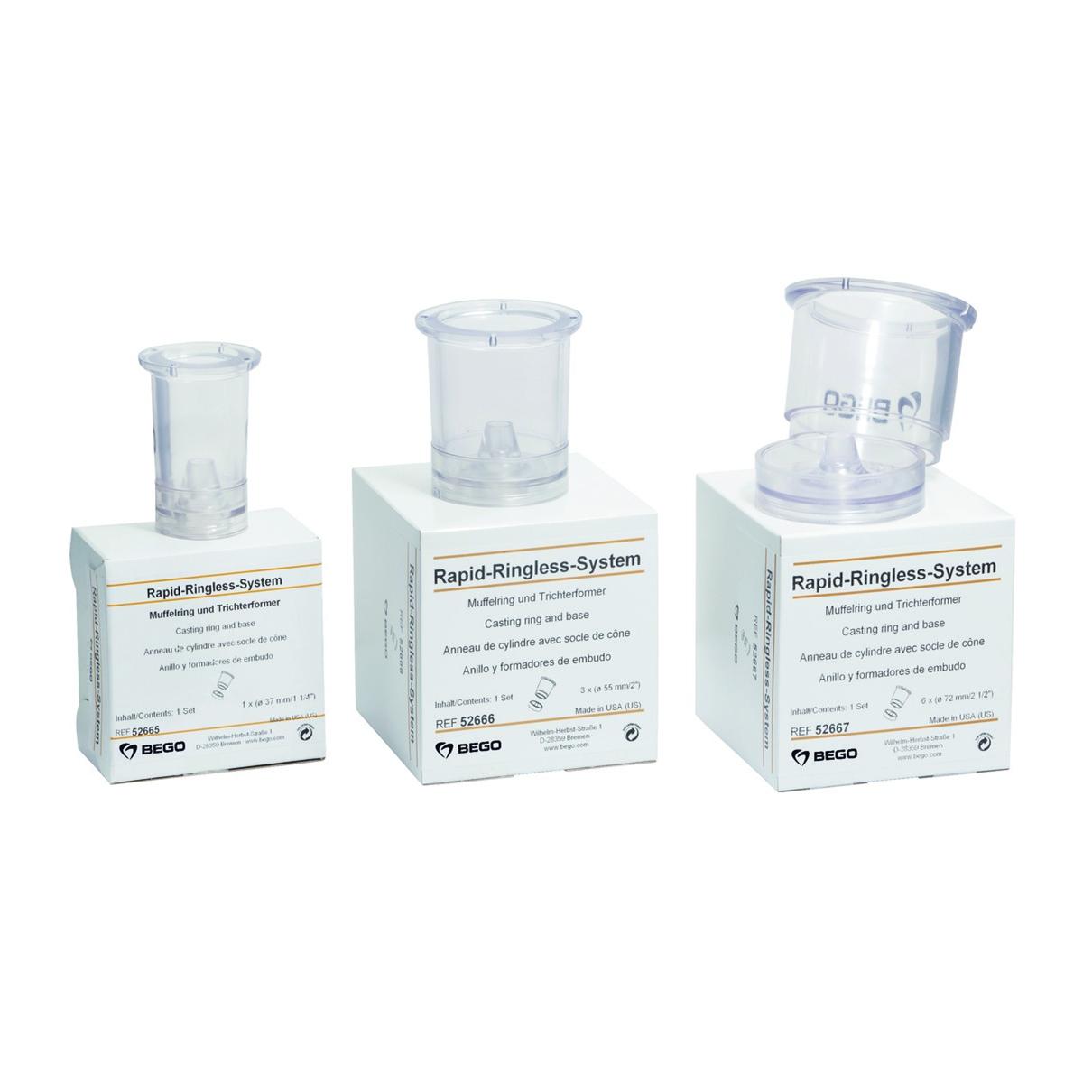 Systme Rapid Ringless BEGO - Le cylindre + base avec cne - Taille 1