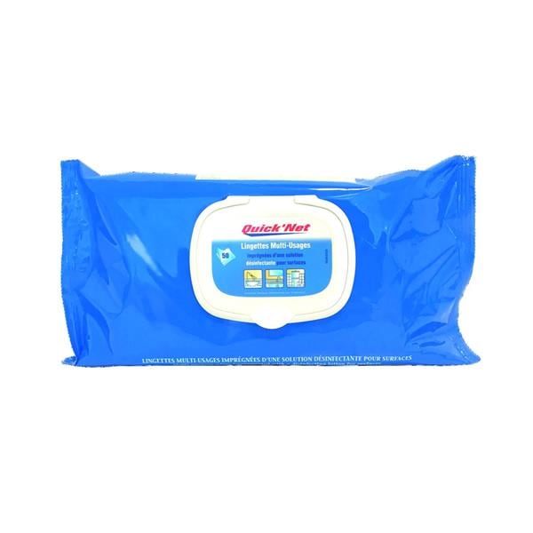 Lingettes anti-bactriennes multi-usages FELT - Sachet de 50