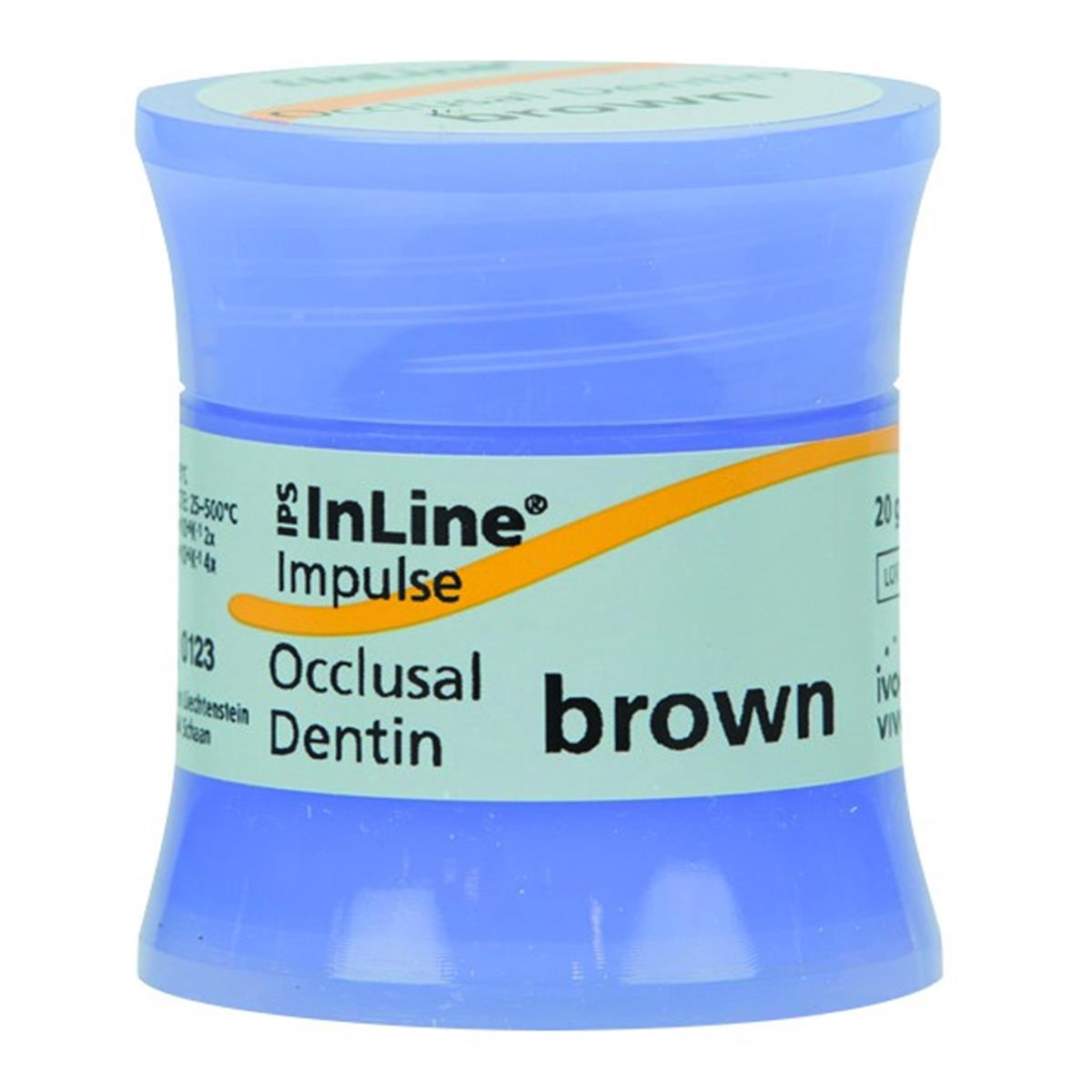 IPS Inline IVOCLAR - Impulse - Occlusal Dentin brun - Le pot de 20 g