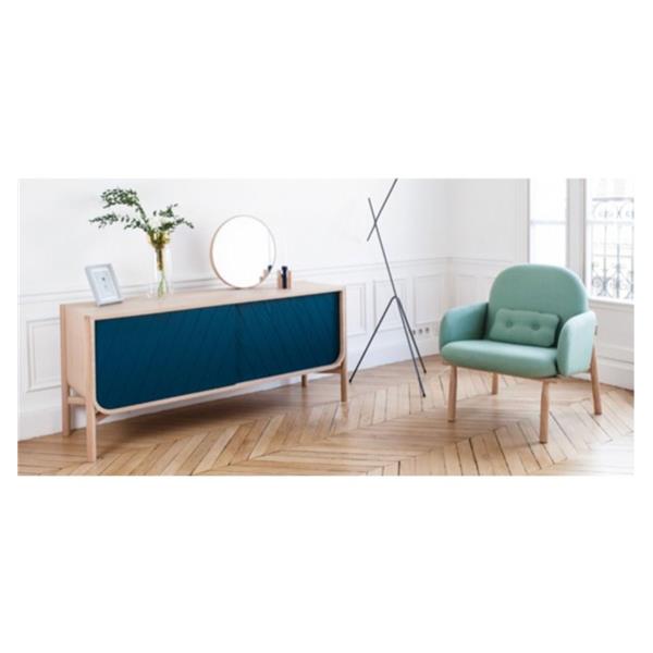 Buffet Bas Marius Bleu Petrole Harto